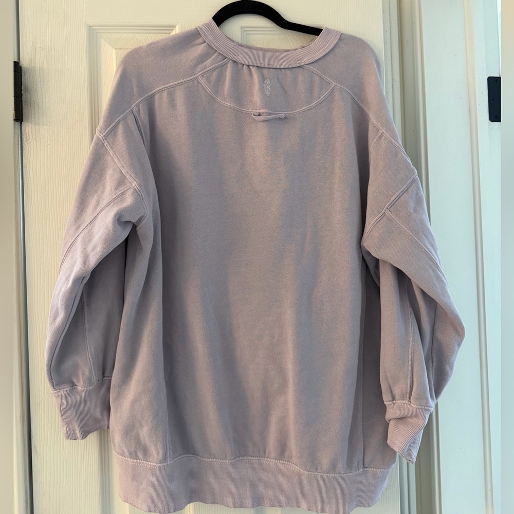 FreePeople Oversized Sweatshirt size XS